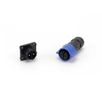 Spina di nylon del supporto del pannello, New Energy IP67 2 Pin Waterproof Connector Plug