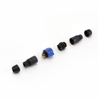 Spina di nylon del supporto del pannello, New Energy IP67 2 Pin Waterproof Connector Plug