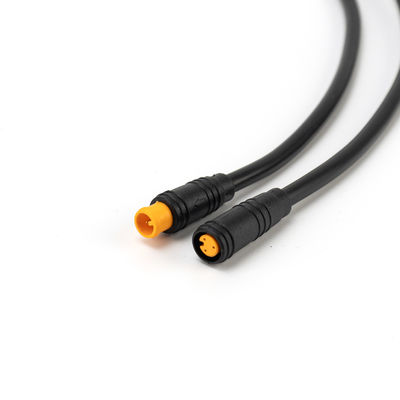 PVC 2A Cuurent di Mini Waterproof Cable Connector IP65 M8 che valuta uso di Ebike