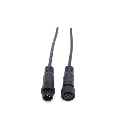 IP68 connettori circolari impermeabili elettrici M12 4 Pin For Cable