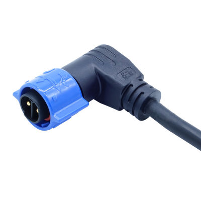Connettori a LED IP67 a testa gomito M20 a chiusura automatica