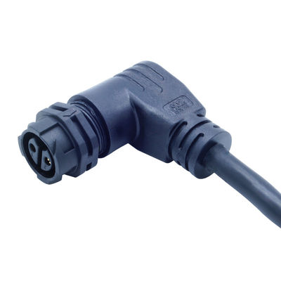 Connettori a LED IP67 a testa gomito M20 a chiusura automatica