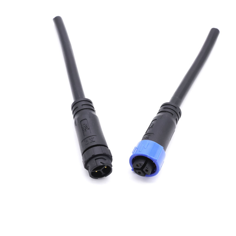 Connettore impermeabile di nylon 12V 10A di corrente continua LED per la luce di striscia del LED