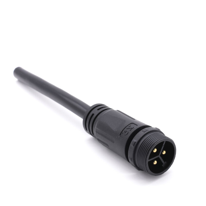 Cina Fabbrica PVC Nylon IP68 connettori impermeabili M20 3+3 3+2 Core Green Lighting Plug impermeabile